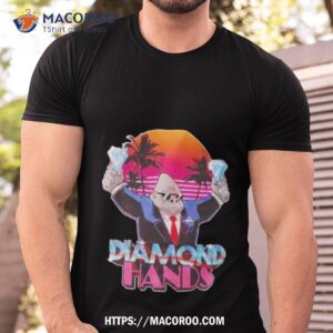 Diamond Hands Vintage Sunseshirt