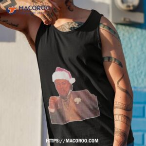 dicaprio christmas shirt tank top 1