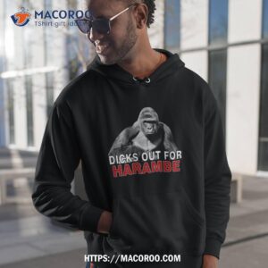 dicks out for harambe 2023 shirt hoodie 1