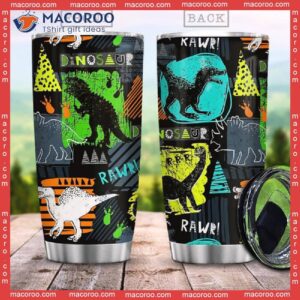 dinosaur jurassic parkstainless steel tumbler 0