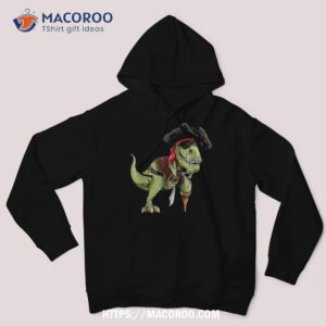 dinosaur t rex pirate jolly roger halloween skull boys shirt skeleton head hoodie