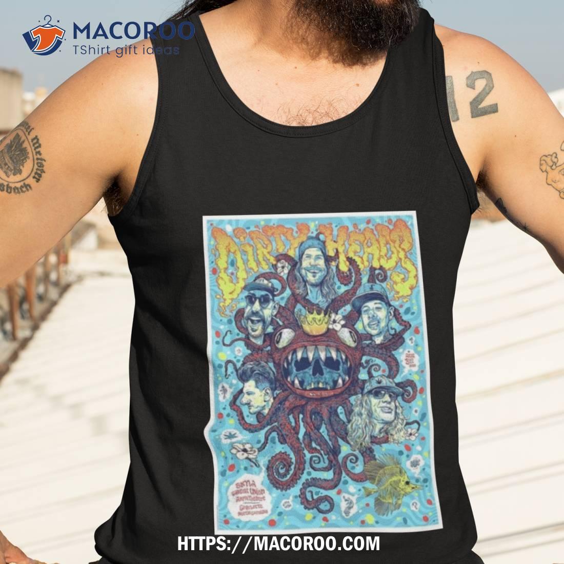 Dirty Heads Charlotte Nc Aug 3rd 2023 Poster Shirt Dirty Heads Charlotte Nc Aug 3rd 2023 Poster Shirt