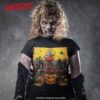 Disc Golf Faces Halloween Skulls Horror Pumpkins Player Shirt, Scary Skull
