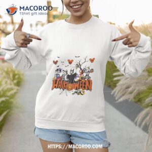 disney halloween mickey and friend villain shirt sweatshirt