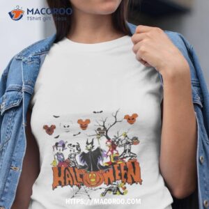 disney halloween mickey and friend villain shirt tshirt