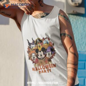 disney halloween party 2023 not so scary halloween party shirt tank top 1