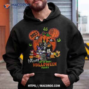 disney mickey not so scary halloween party 2023 shirt hoodie