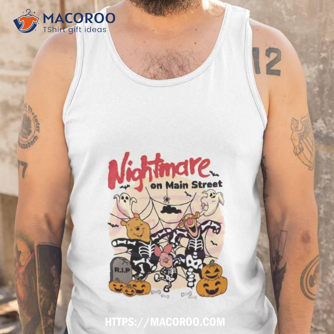 Disney Winnie The Pooh Nightmare On The Main Street Halloween Shirt Disney Winnie The Pooh Nightmare On The Main Street Halloween Shirt