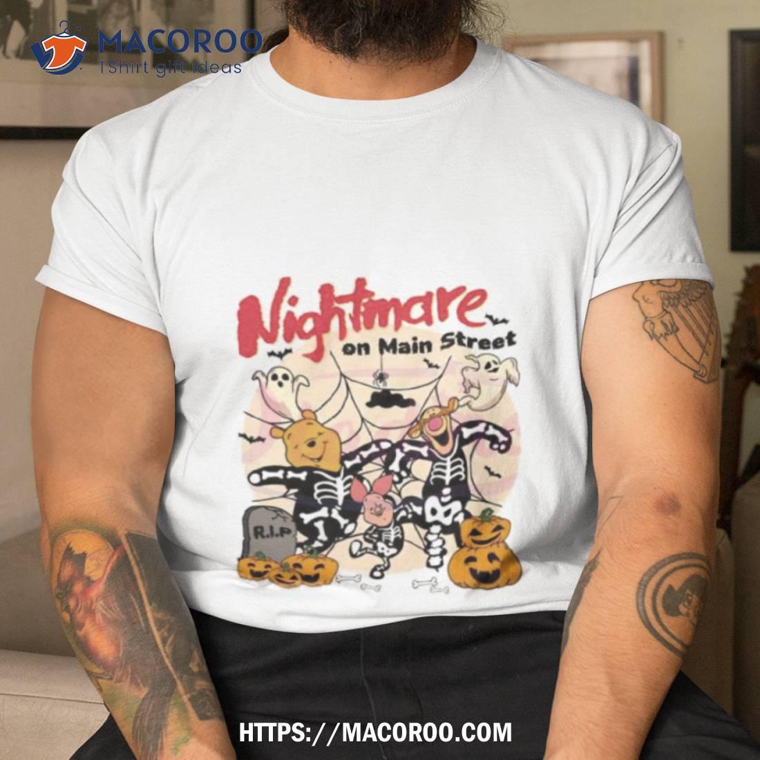 Disney Winnie The Pooh Nightmare On The Main Street Halloween Shirt Disney Winnie The Pooh Nightmare On The Main Street Halloween Shirt