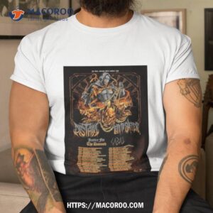 Distant And Left To Suffer North America Tour 2023 Art Poster Design Shirt