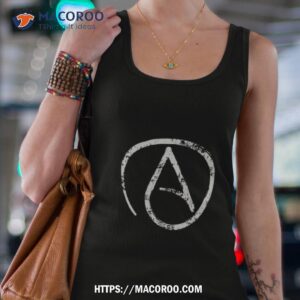 distressed atheist atheism symbol godless shirt tank top 4