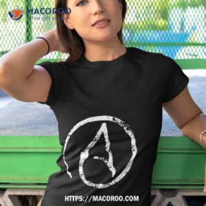 distressed atheist atheism symbol godless shirt tshirt 1