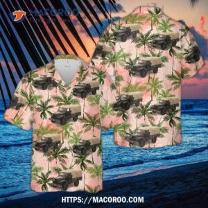 Dodge Wc-51 Usa Military Ww2 Hawaiian Shirt