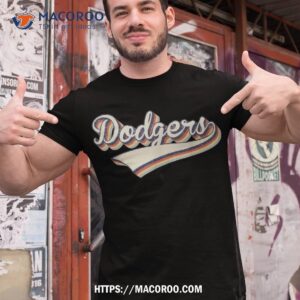 Dodgers Name Personalized Retro Vintage 80s 90s Birthday Shirt, Cheap Fathers Day Gifts