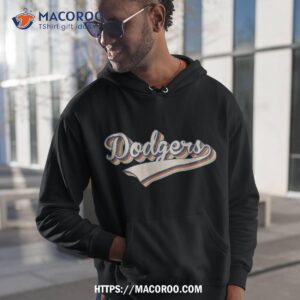 Dodgers Retro Vintage Name Gift Men Women Boy Girl Pullover Hoodie