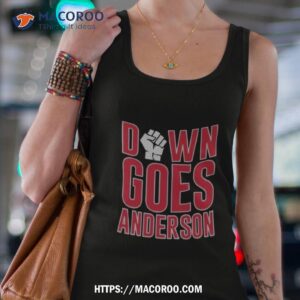 down goes anderson baseball fight tom hamilton down goes anderson shirt tank top 4