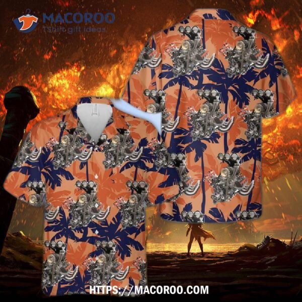 Drag Racing Car Hawaiian Shirt