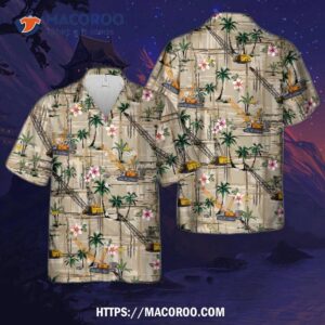 Dragline Excavators Hawaiian Shirt
