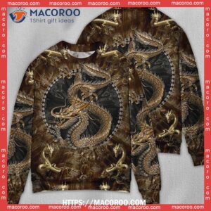 dragon love life colorful sweater funny xmas sweaters 1