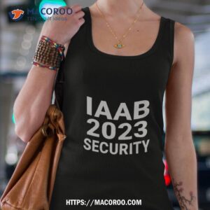 Drake Tour Merch It’s All A Blur Tour Iaab 2023 Security Shirt 2 drake tour merch it s all a blur tour iaab 2023 security shirt tank top 4
