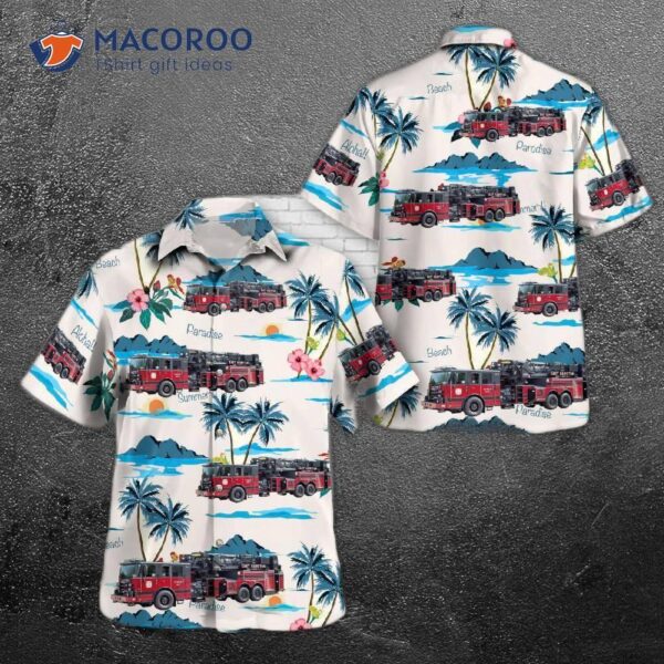 East Hampton, New York, Hampton Hook & Ladder Co.1 Hawaiian Shirt