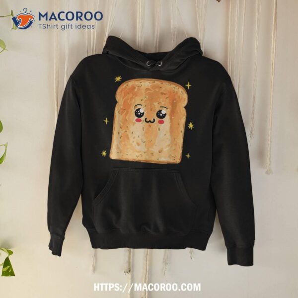 Easy Diy Kawaii Bread Toast Halloween Costumes Adults Kids Shirt, Halloween Treat Gifts