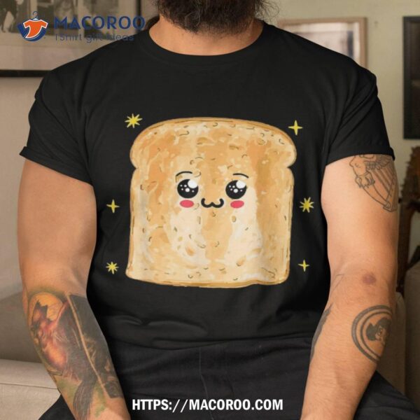 Easy Diy Kawaii Bread Toast Halloween Costumes Adults Kids Shirt, Halloween Treat Gifts