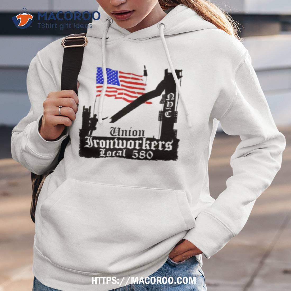 Eddie Kingston Union Ironworkers Local 580 Shirt Eddie Kingston Union Ironworkers Local 580 Shirt