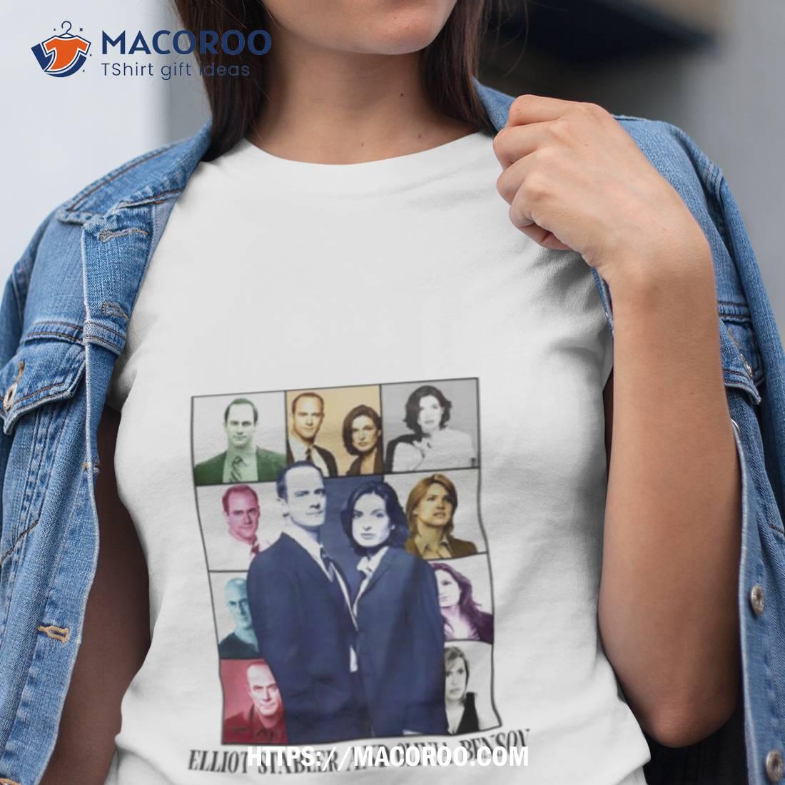 Elliot Stabler And Olivia Benson Eras Shirt Elliot Stabler And Olivia Benson Eras Shirt