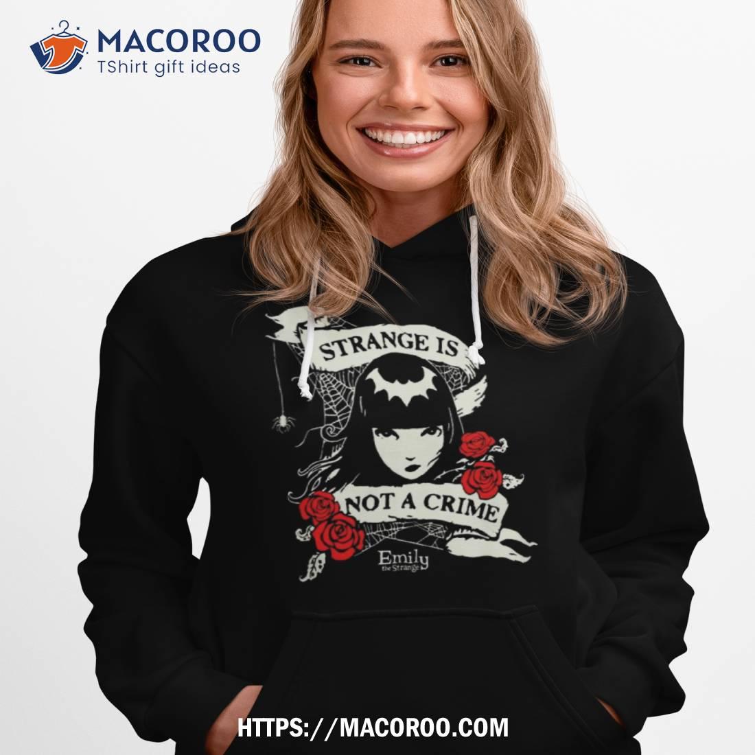 Emily The Strange Not A Crime Shirt Emily The Strange Not A Crime Shirt