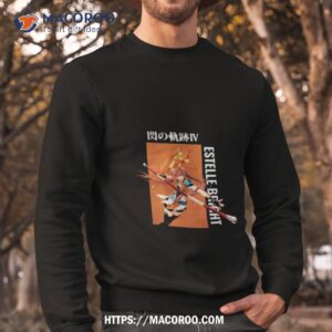 estelle bright trails of cold steel iv nihon falcom licensed shirt sweatshirt