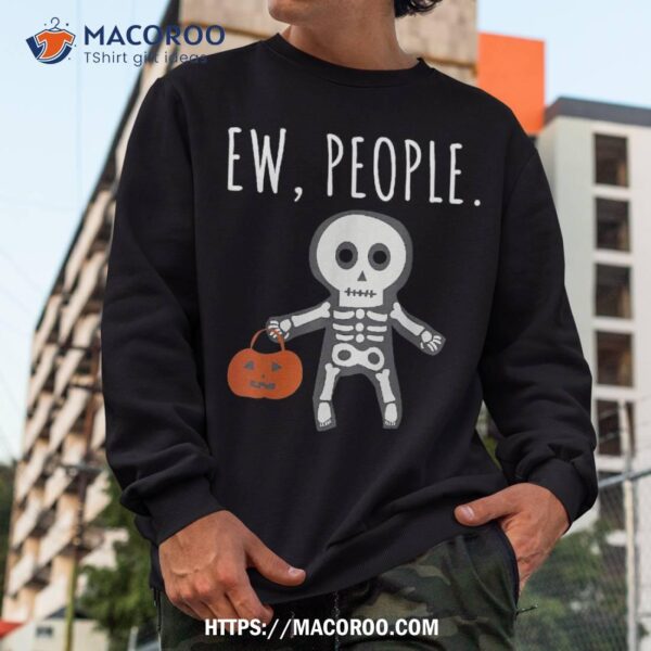 Ew People Halloween Pumpkin Shirt