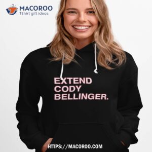 extend cody bellinger shirt hoodie 1