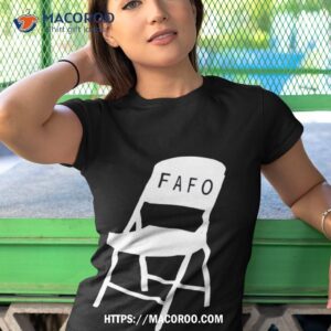 fafo folding chair shirt alabama riverboat tshirt 1