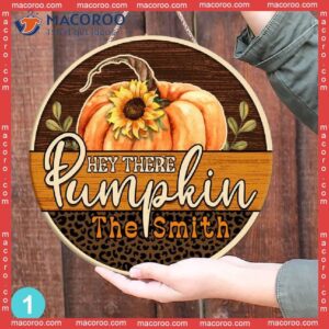 Fall Door Sign, Hello Pumpkin Hanger,custom Hanger, Welcome Autumn Decor, Halloween Decor