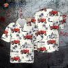 Farmall Super Md Tractor Hawaiian Shirt