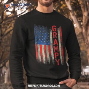 father s day best grampy shirt with us american flag gifts sweatshirt