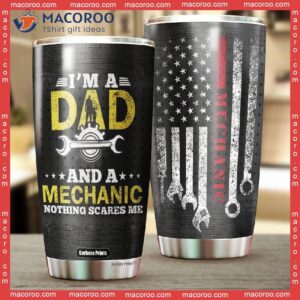 father s day i rsquo m a dad mechanic daddy stainless steel tumbler 2