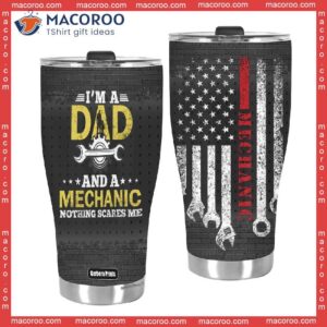 father s day i rsquo m a dad mechanic daddy stainless steel tumbler 3