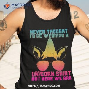 fathers day i wear a unicorn shirt dadacorn funny holiday gifts for dad tank top 3