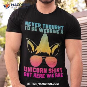 Fathers Day I Wear A Unicorn Shirt Dadacorn Funny, Holiday Gifts For Dad