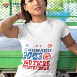 fc bayern frauen 2023 deutsche meisterinnen shirt tshirt 1
