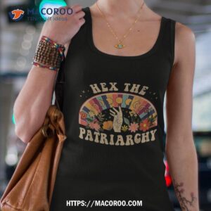Feminist Witch Hex The Patriarchy Halloween Vibes Shirt