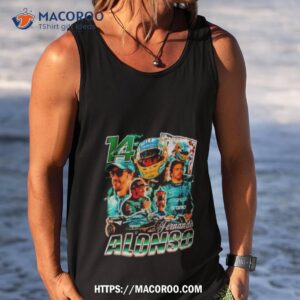 fernando alonso 14 signature shirt tank top