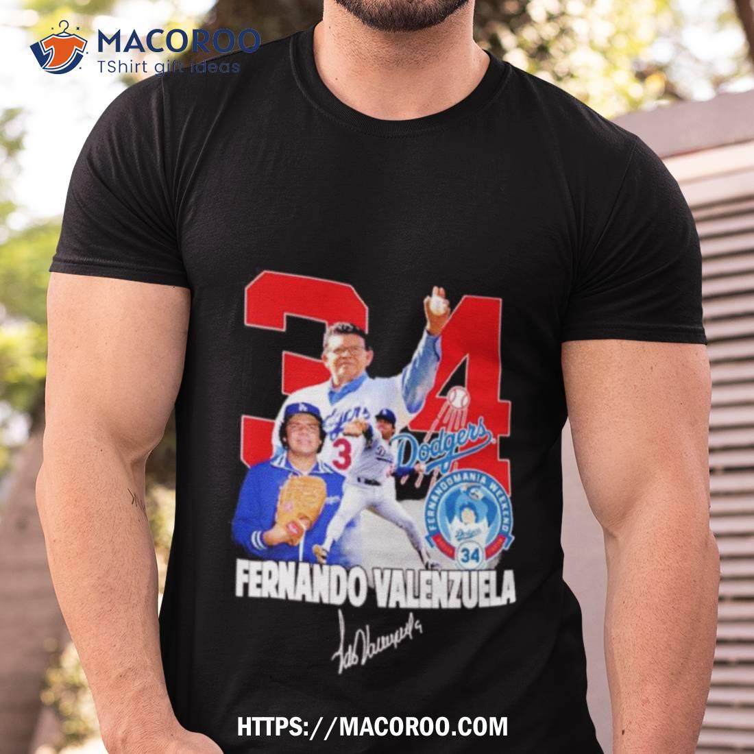 THE FERNANDO MANIA LOS ANGELES BASEBALL VINTAGE FERNANDO VALENZUELA SHIRT |  Essential T-Shirt