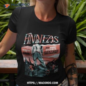 Finneas Billie Ellish One Night In London 2023 Tour Poster London Electric Ballroom Shirt