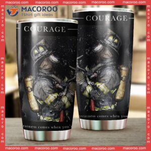 Firefighter’s Courage Stainless Steel Tumbler