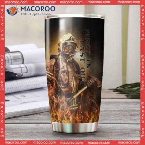 Firefighter Stainless Steel Tumbler