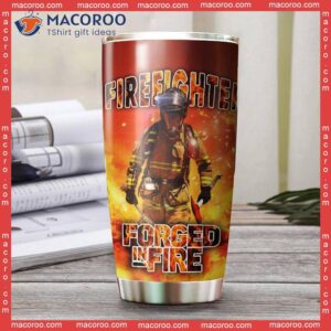 Firefighter Stainless Steel Tumbler