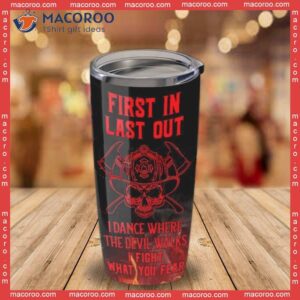 Firefighter Stainless Steel Tumbler